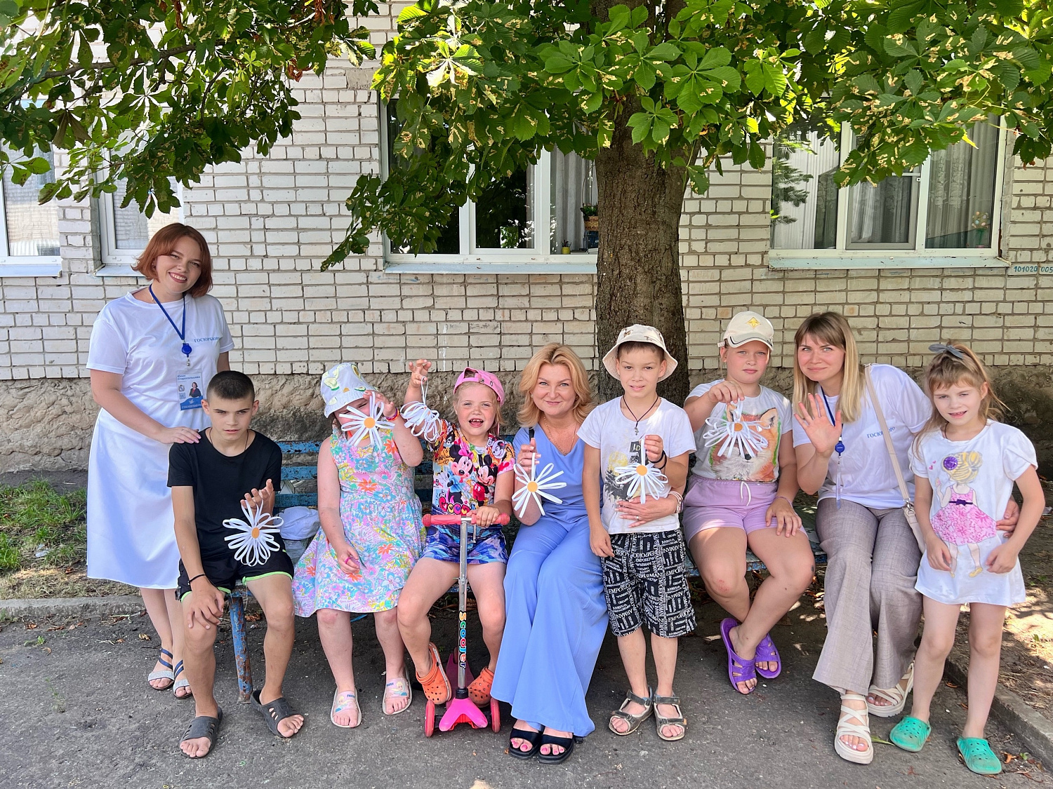 Посещение ОКУСО «Центр «Первоцвет» в День любви, семьи и верности 08.07.2024